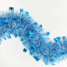 wholesale Tinsel Artificial Christmas Garland with Snow